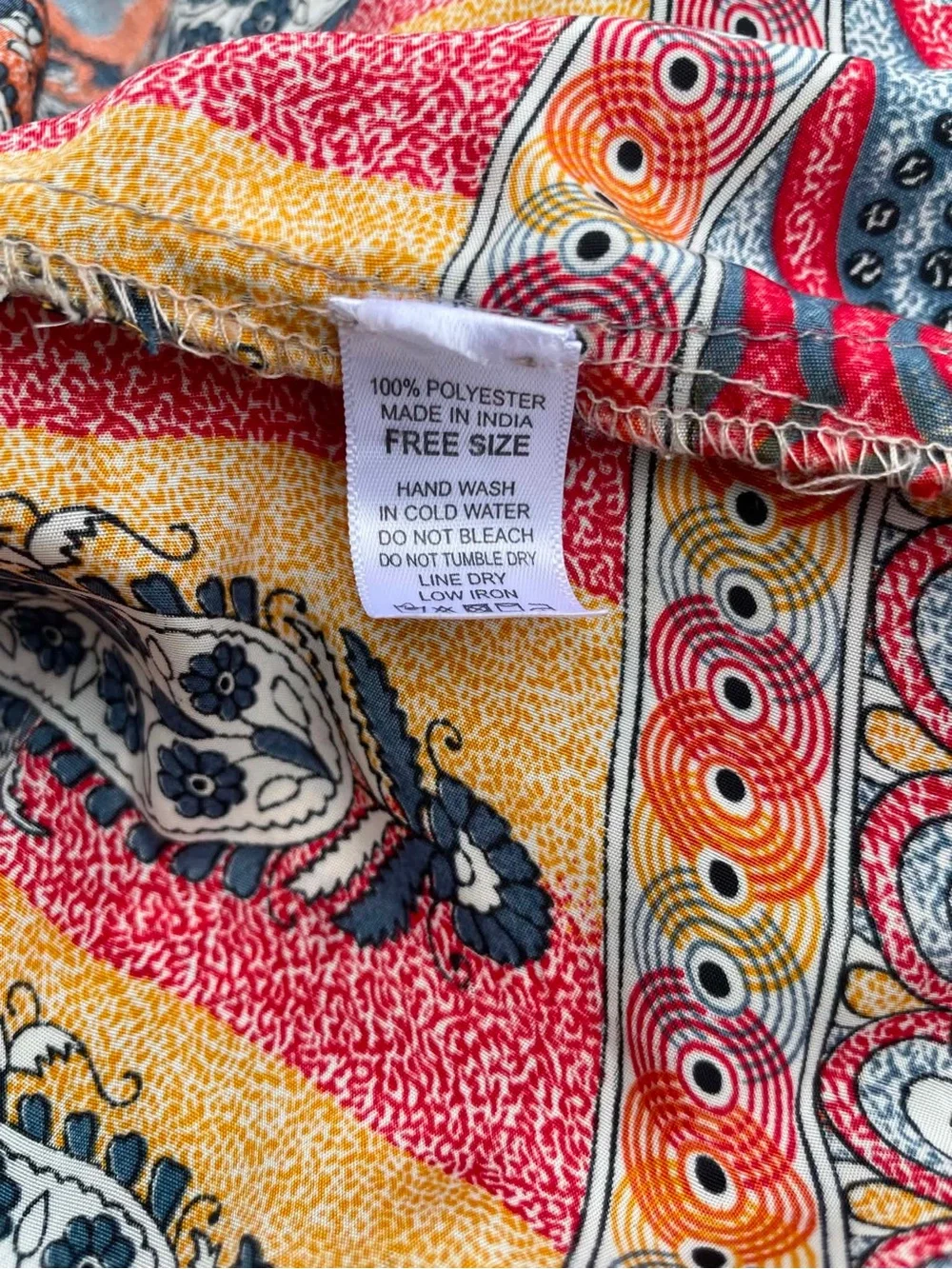 Bohemian Red Multi-Print Halter Maxi Dress